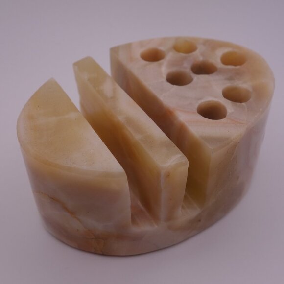 Onyx Marble Desk Accessory - Picture 2 of 16